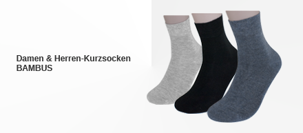 3 Paar Damen und Herren-Kurzsocken